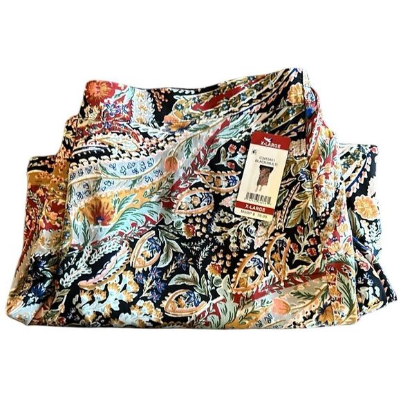 NEW Vince Camuto Multi Color Floral Skirt - Picture 2 of 9